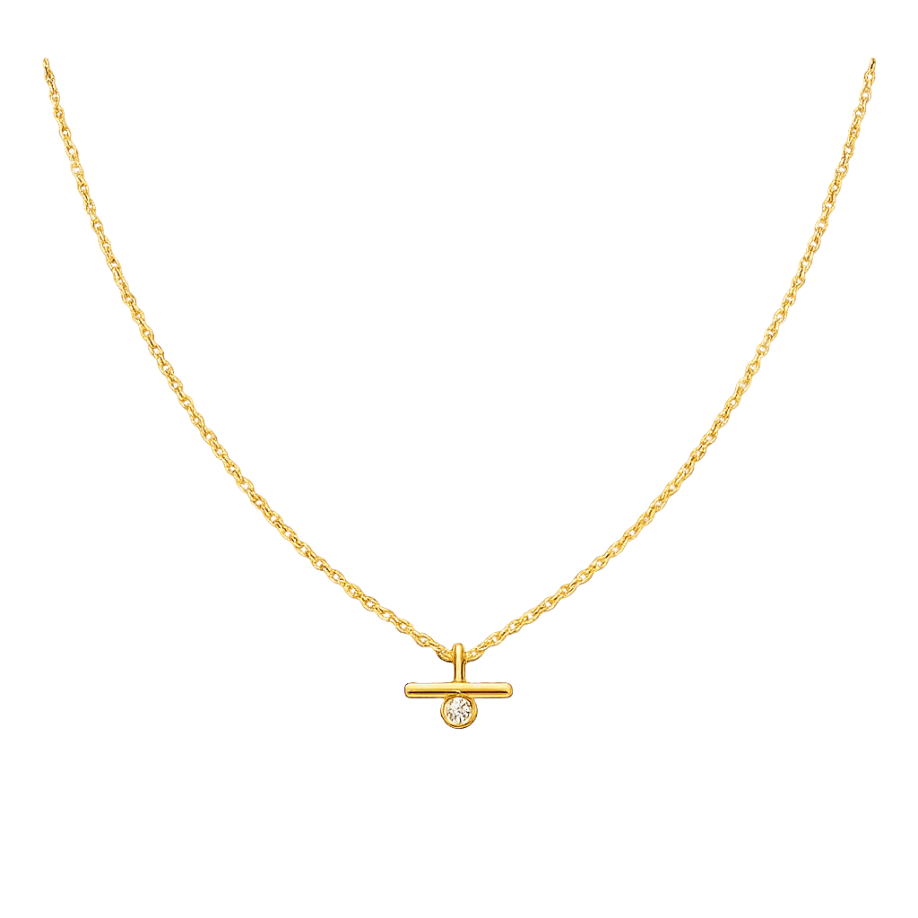 Aveline Minimal Pendant Necklace