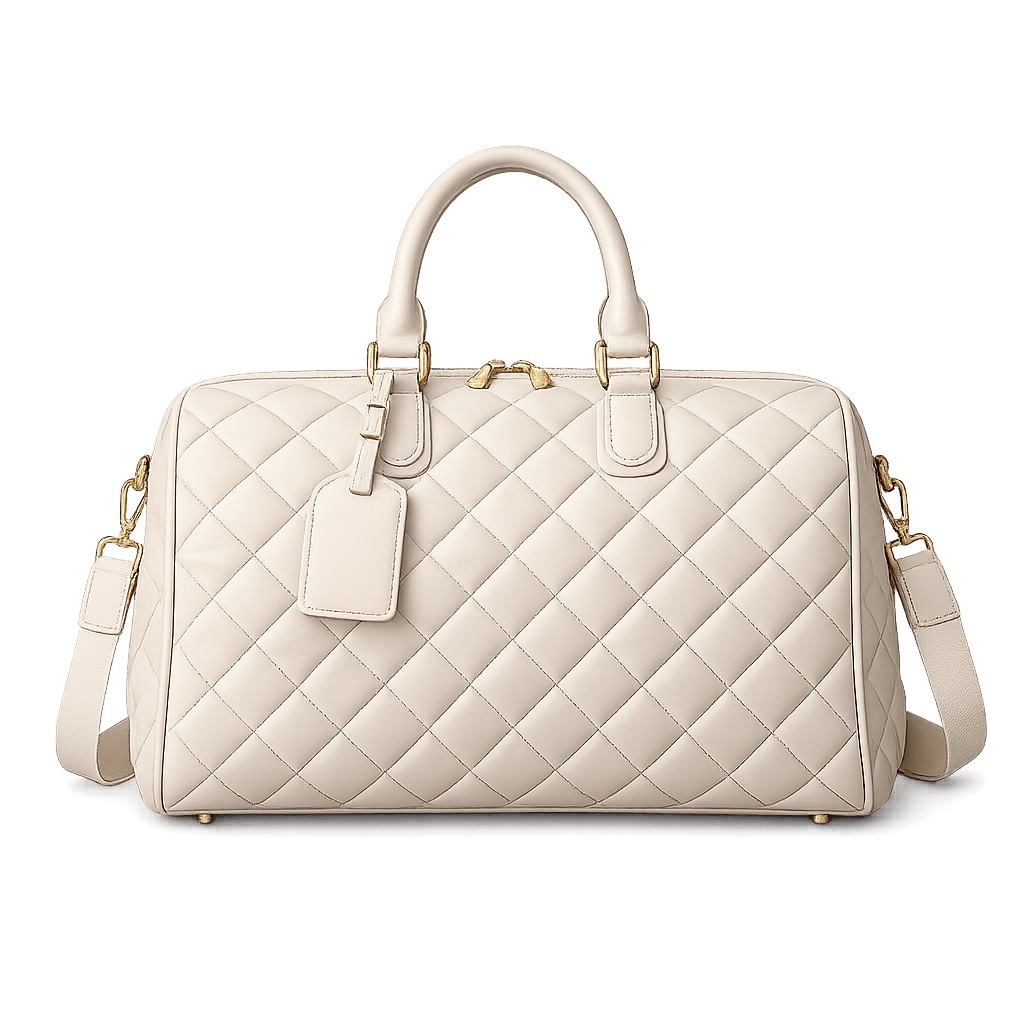 Delphine Quilted Weekender Bag