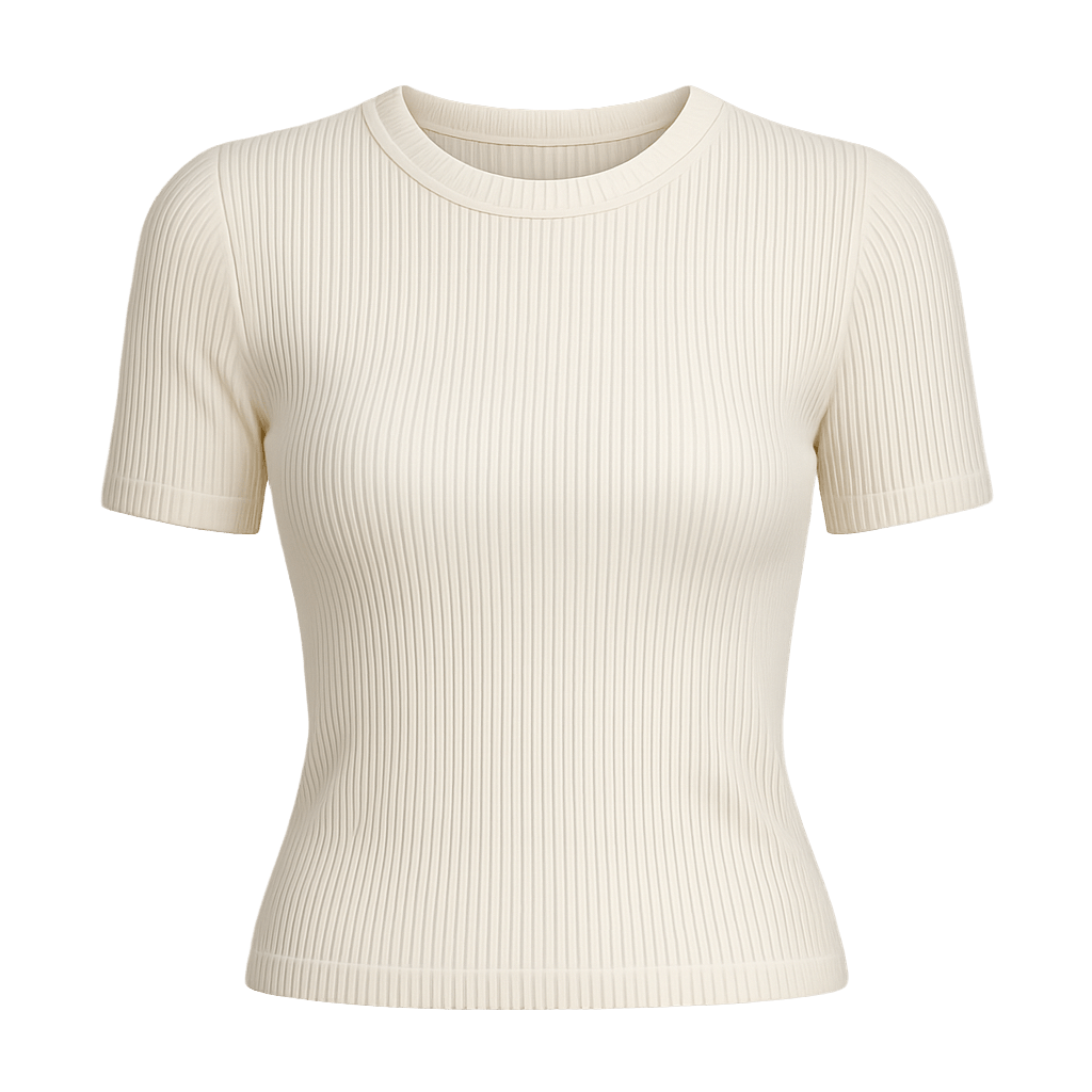 Elowen Ribbed Everyday Top
